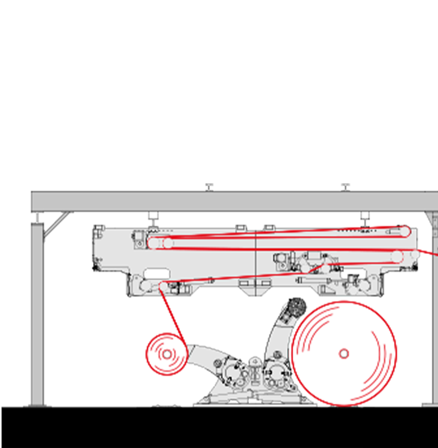 ROLL STAND AND SPLICER